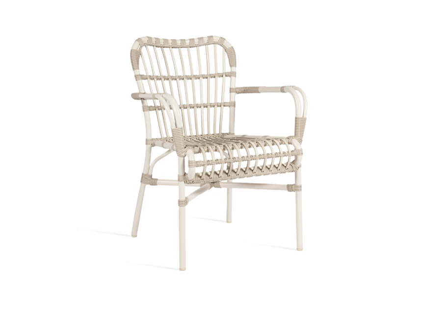 Armstoel Lucy Dining Armchair GD063 Off White Vincent Sheppard