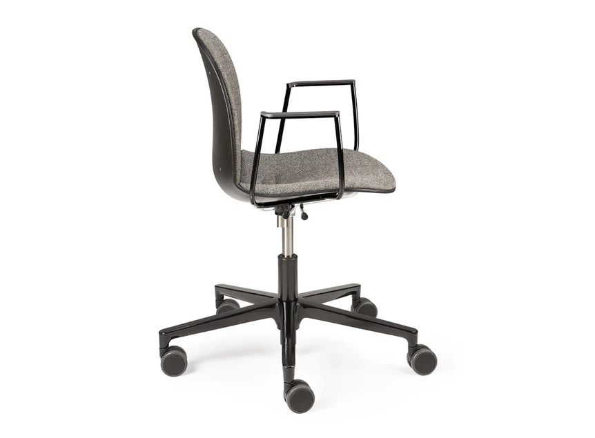 Zijkant RBM Noor Office Chair Grey 26016 Ethnicraft modern design