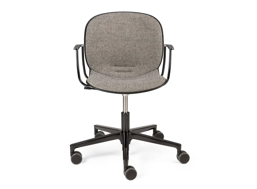 Front RBM Noor Office Chair Grey 26016 Ethnicraft modern design