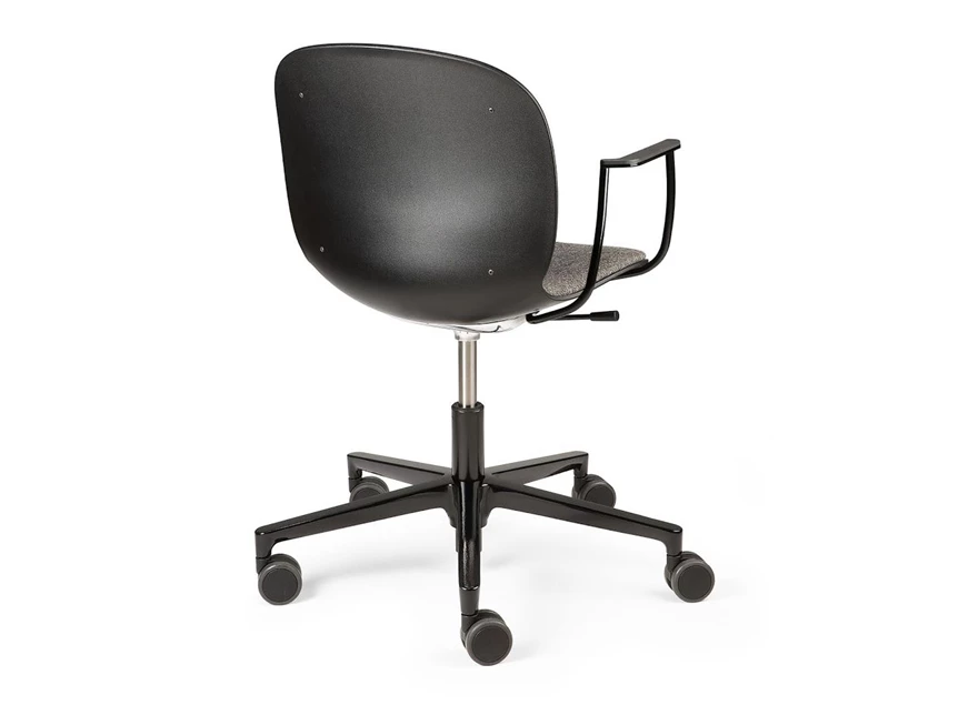 Achterkant RBM Noor Office Chair Grey 26016 Ethnicraft modern design