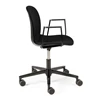 Zijkant RBM Noor Office Chair Black 26015 Ethnicraft modern design