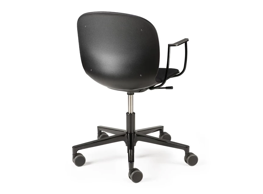Achterkant RBM Noor Office Chair Black 26015 Ethnicraft modern design