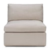 Front 1-zit Mellow Sofa 1 Seater Ivory 20024 Ethnicraft