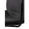 Detail zitting RBM Noor Office Chair Black 26015 Ethnicraft modern design