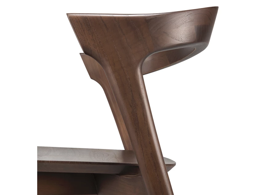 Detail Armstoel Teak Bok Brown Dining Chair 10686 Ethnicraft