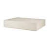 Salontafel Microcement Elements Off White Rectangular Coffee Table 26411 Ethnicraft