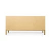 2275-454 dressoir design sideboard white lacque strak witte patch solid oak tenzo scandinavisch lak eik