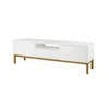 2273-001 tv bench tv-meubel solid oak witte lak volle eiken poten white lacque scandinavisch design tenzo
