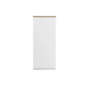 1673-454 dot wall cabinet tenzo oak white 1 door wandkast woonwand eik wit scandinavisch design