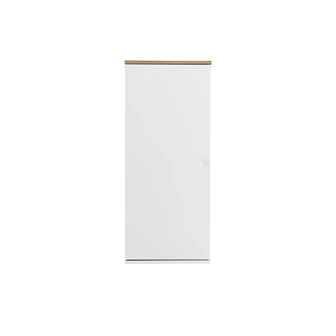 1673-454 dot wall cabinet tenzo oak white 1 door wandkast woonwand eik wit scandinavisch design