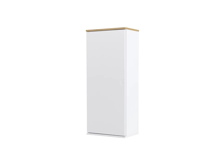 1673-454 dot 1 door woonwand eik wit scandinavisch design wall cabinet tenzo oak white wandkast