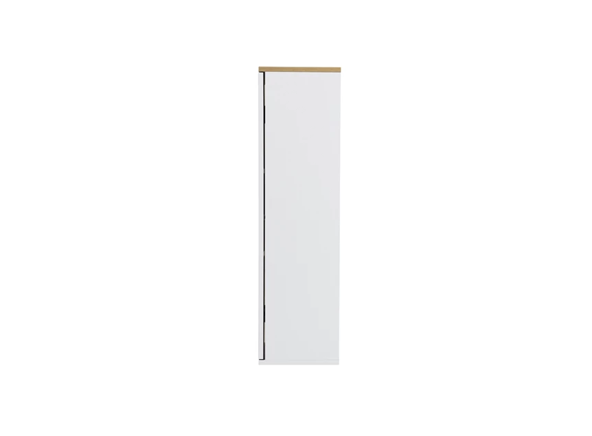 1672-454 hangkast white tenzo eik wit wandkast scandinavisch design dot 1 door oak glazen deur wall glass cabinet