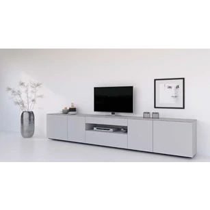 Tv-kast TV300 open vak wit Karat modern design