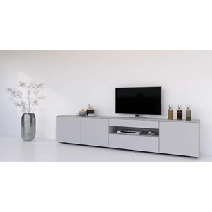 Tv-kast TV270 open vak wit Karat modern design