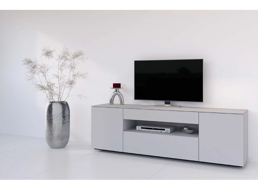 Tv-kast TV180 open vak wit Karat modern design