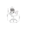 Rousseau 9741-5 bureaustoel chaise de bureau Hippa 6.jpg