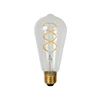 ST64 Filament lamp- 6,4cm- LED, dimb- E27 1X4,9W 2700K transparant