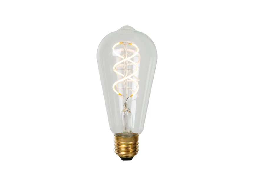 ST64 Filament lamp- 6,4cm- LED, dimb- E27 1X4,9W 2700K transparant
