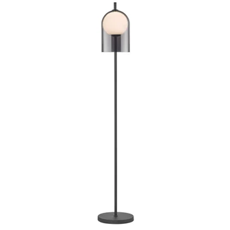 11301 grays vloerlamp wofi staanlamp zwart chroom e27 exclusief lichtbron modern
