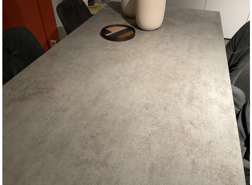 Bovenblad Tafel TH keramiek beton massief eik french white Karat