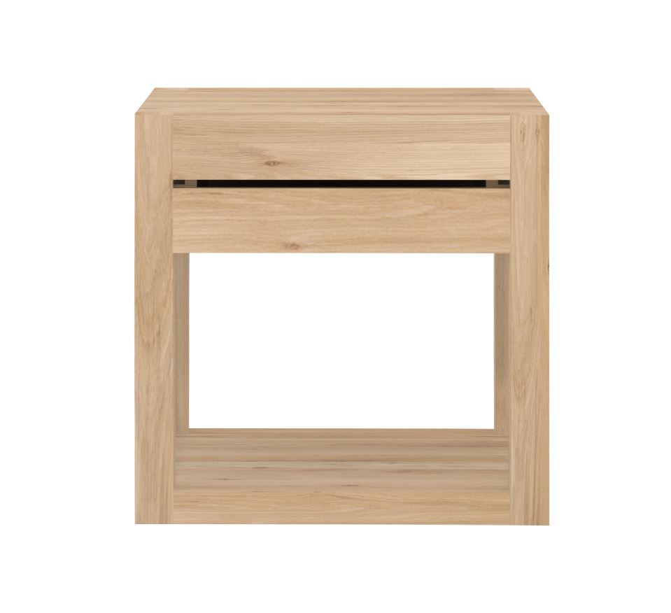Oak Azur Bedside Table Ethnicraft Meubelen Jonckheere