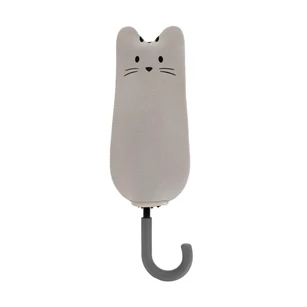 paraplu katten- grijs- nylon 