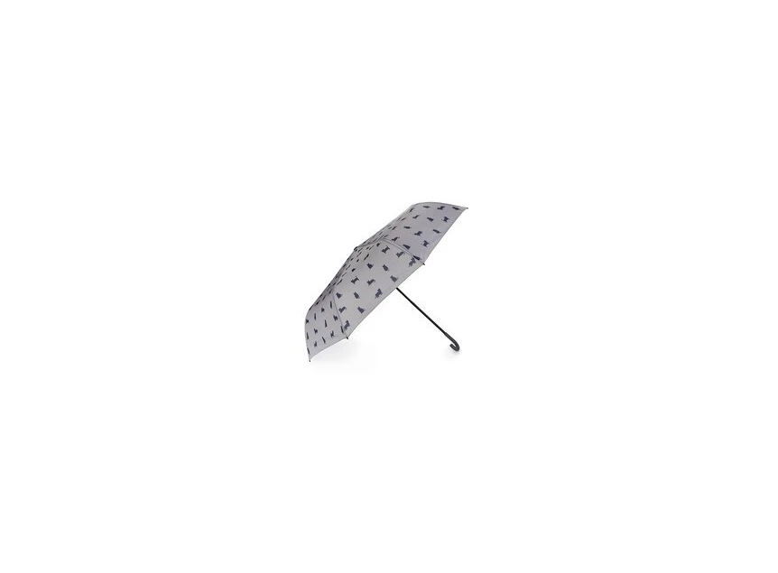 paraplu katten- grijs- nylon- open 