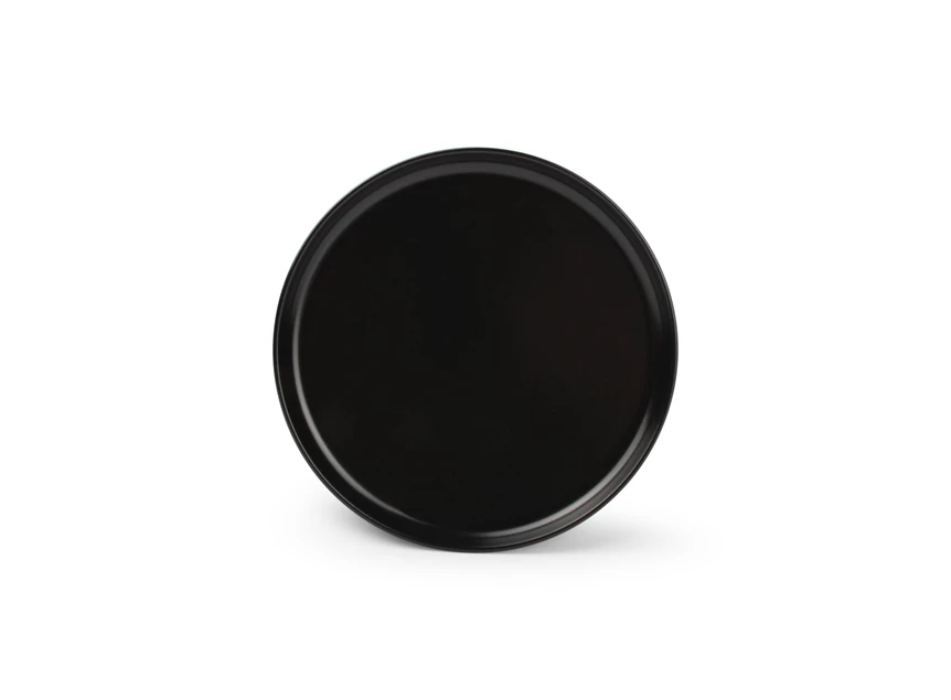 Note plat bord- 20cm- zwart 