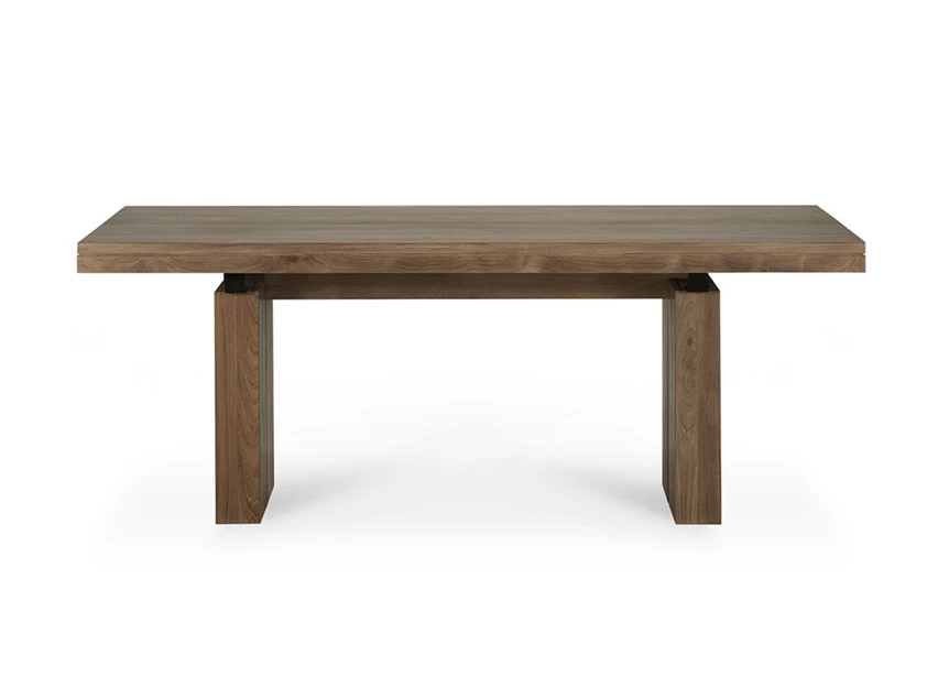 Teak Double Extendable Dining Table 12066 Ethnicraft