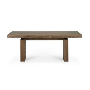 Teak Double Extendable Dining Table 12066 Ethnicraft