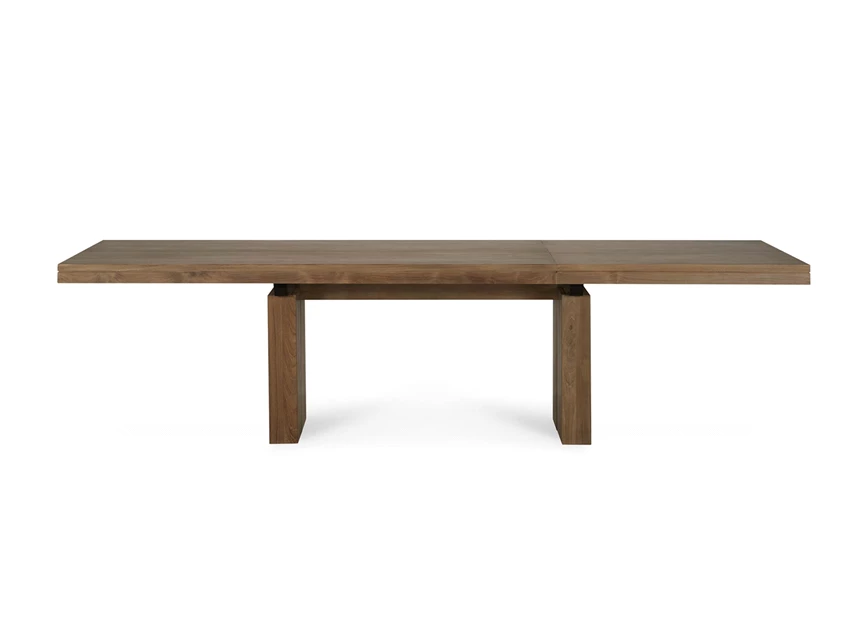Verlengd Teak Double Extendable Dining Table 12066 Ethnicraft