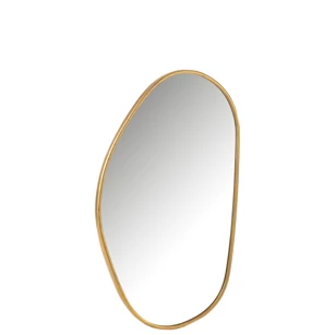 Abstracte spiegel- mdf/glas- goud- large 