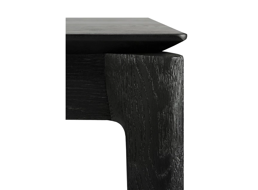 Detail Oak Bok Black Dining Table 51505 Ethnicraft