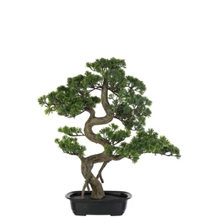 Podocarpus Bonsai- Kunststof- Groen- Large
