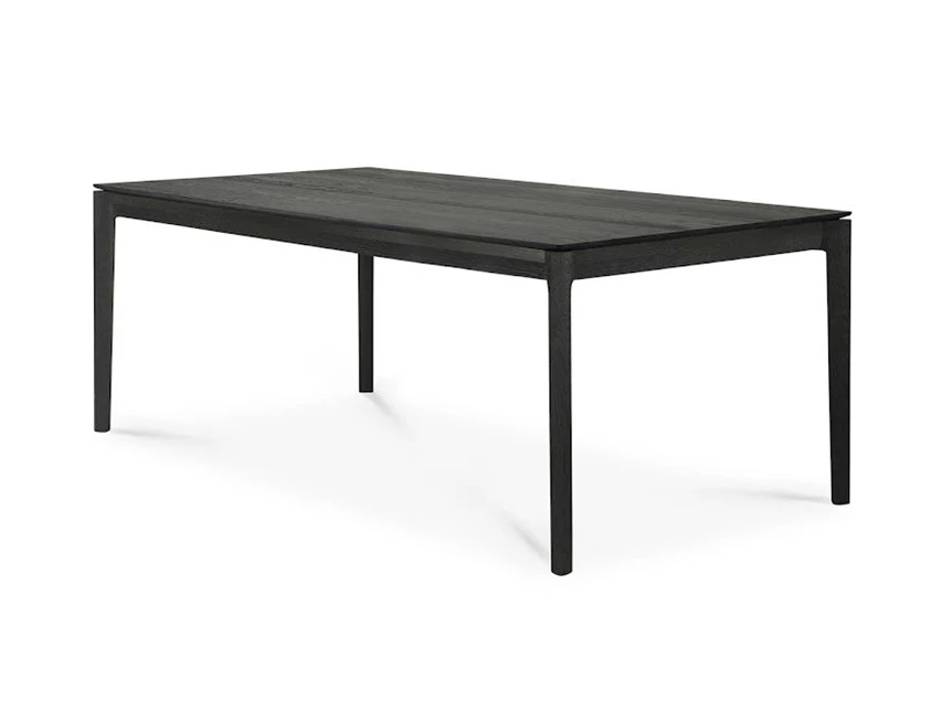 Zijkant Verlengbare tafel Bok Black 51544 Ethnicraft