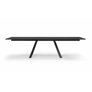 Verlengbare tafel Torino rechthoekig keramiek antraciet Willisau