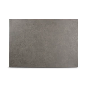 757137 placemat layer lederlook grijs 43x30cm