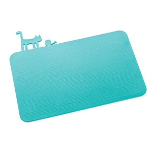 CHOPPING BOARD_PI:P SOLID TURQUOISE SNIJPLANK KOZIOL