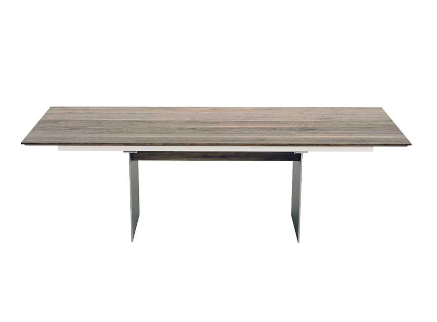 Gesloten Verlengbare tafel Arona massief hout Amerikaans noten Willisau