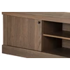 Detail Tv-kast Wood12 met open vak eik Michel Denolf