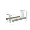 BRB9093 mat olive green vipack 90x200cm metaal bronxx bed