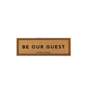 Deurmat 'be our guest' 