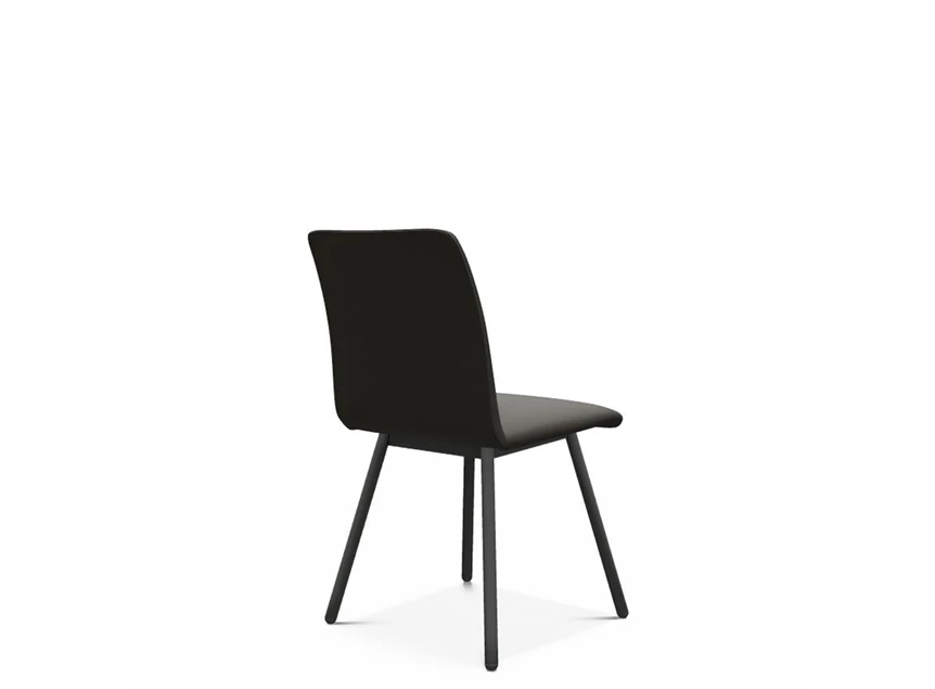 Pisa lederlook c872 grijs ep79 stoel perfecta mat antraciet epoxy charme