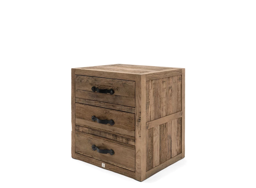 471250 connaught hout chest of drawers ladenkast nachtkast industrieel riviera maison