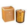 Geurkaars- excellent golden honey- oker- medium- 80u- Ø11x14.5cm
