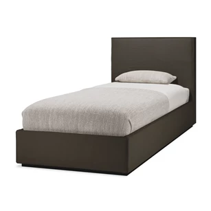 Bedkader 1 persoons Revive Bed Grey Linen 21599 Ethnicraft