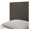 Hoofdbord Bedkader 1 persoons Revive Bed Grey Linen 21599 Ethnicraft
