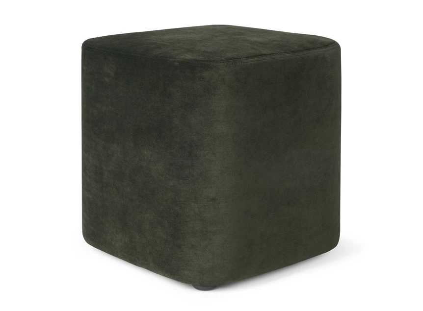 Zijkant Poef Cube Pouf Forest Fabric 20088 Ethnicraft