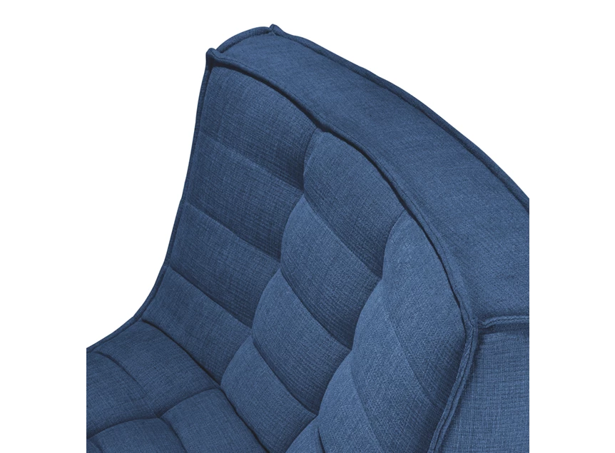 Bovenkant Ronde hoek N701 45° Round Corner Modular Sofa Blue 20194 EThnicraft