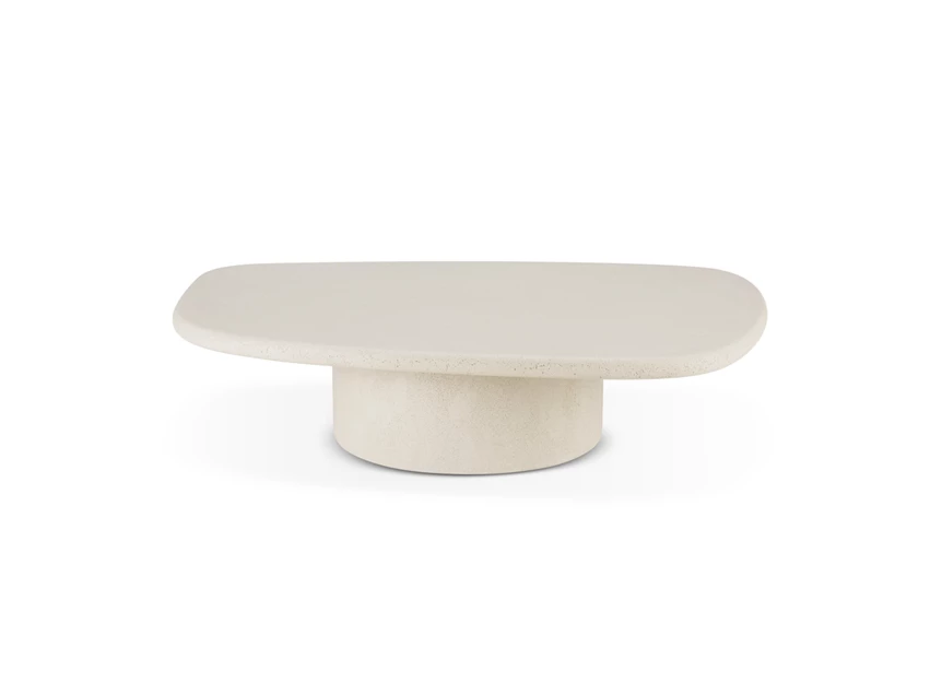 Salontafel Elements Coffee Table Pebble Shape Microcement Off White 26412 Ethnicraft